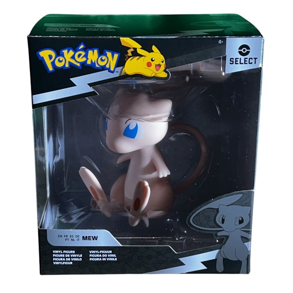 Pokemon Select‎ Mew Vinyl Figure - Picture 1 of 6